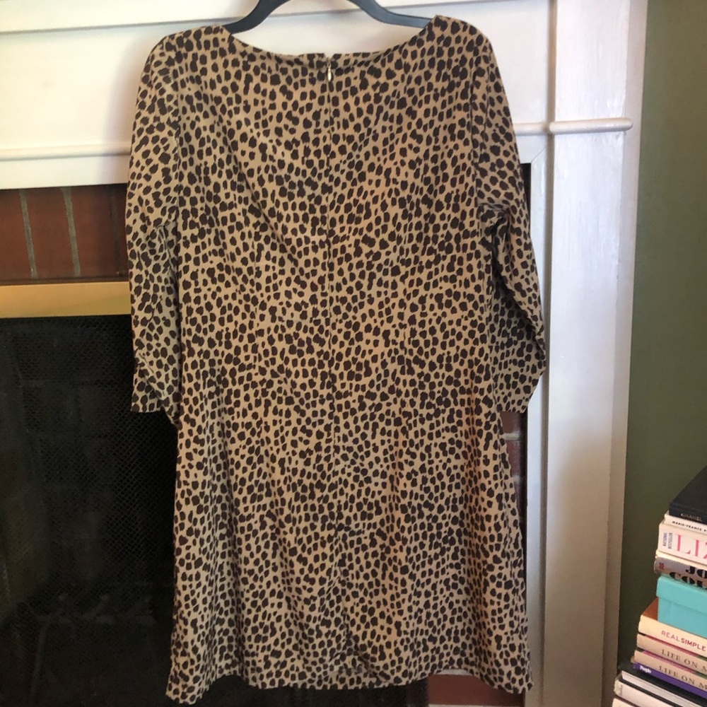 Old Navy leopard dress